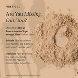 The 'Pause Life Fiber GDX unflavored powder with apple fibre and psyllium husk
