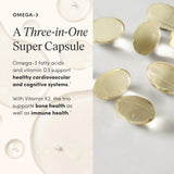 The 'Pause Life Omega-3 with Vitamins D & K softgel ingredients list