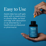 The 'Pause Life Turmeric Softgels with rice bran oil