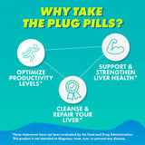The Plug Milk Thistle capsules in a lifestyle setting