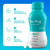 The Plug Milk Thistle capsules with a measuring spoon
