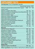 The Runner's Multivitamin organic whole food capsules side view