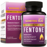 the sowing sun Fentone Natural a balanced routine Support Supplement front view