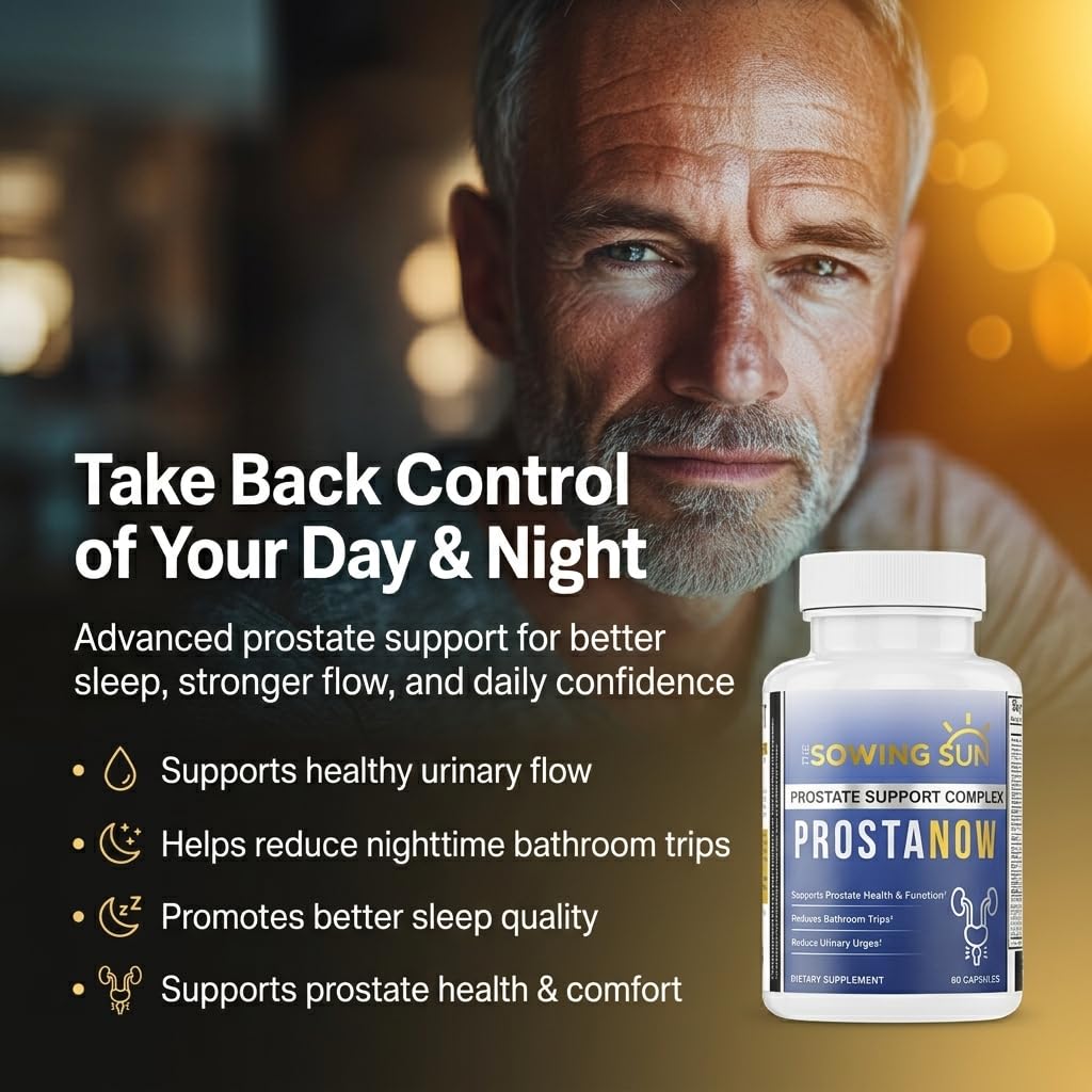 the sowing sun Saw Palmetto Prostate Support Capsules open bottle