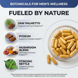 the sowing sun Saw Palmetto Prostate Support Capsules packaging
