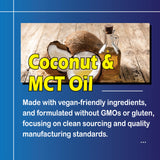 The Standard Lab Blended Vitamin & Mineral Supplement displayed with a glass of water