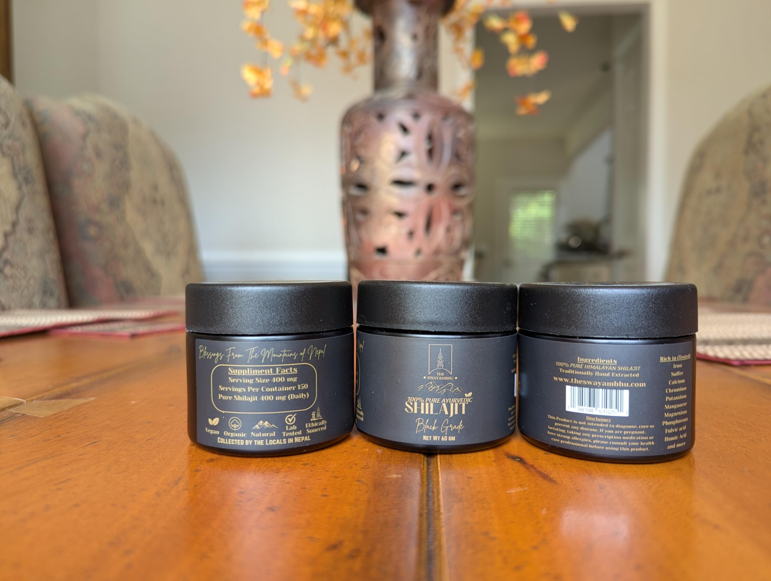 The Swayambhu Shilajit Resin in natural setting