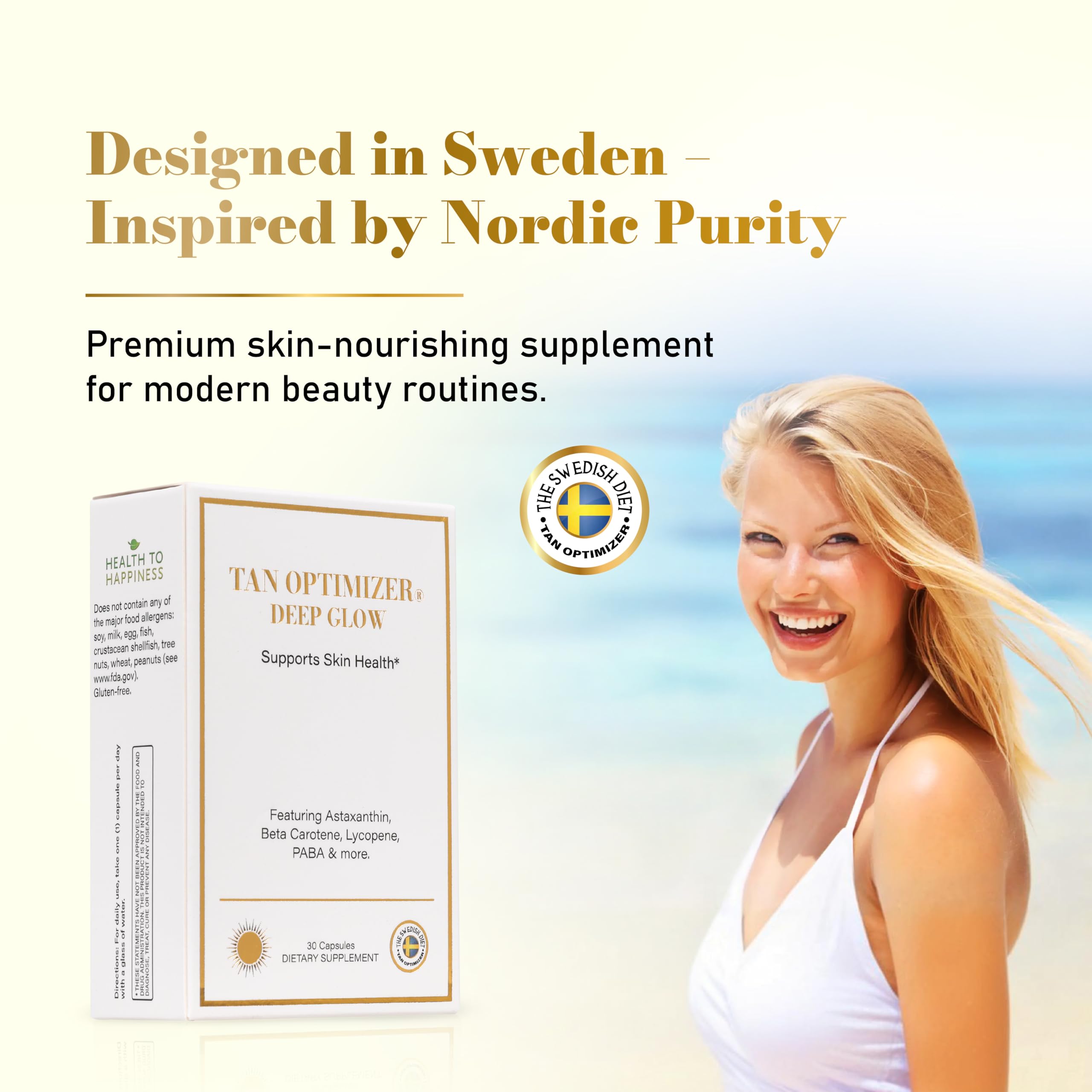The Swedish Diet Astaxanthin capsules with natural ingredients