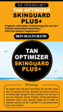 The Swedish Diet Tan Optimizer SkinGuard Plus+ packaging and capsules