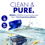 The Veggie Doctor Vegan Omega-3 Algal Oil Capsules in a health setting