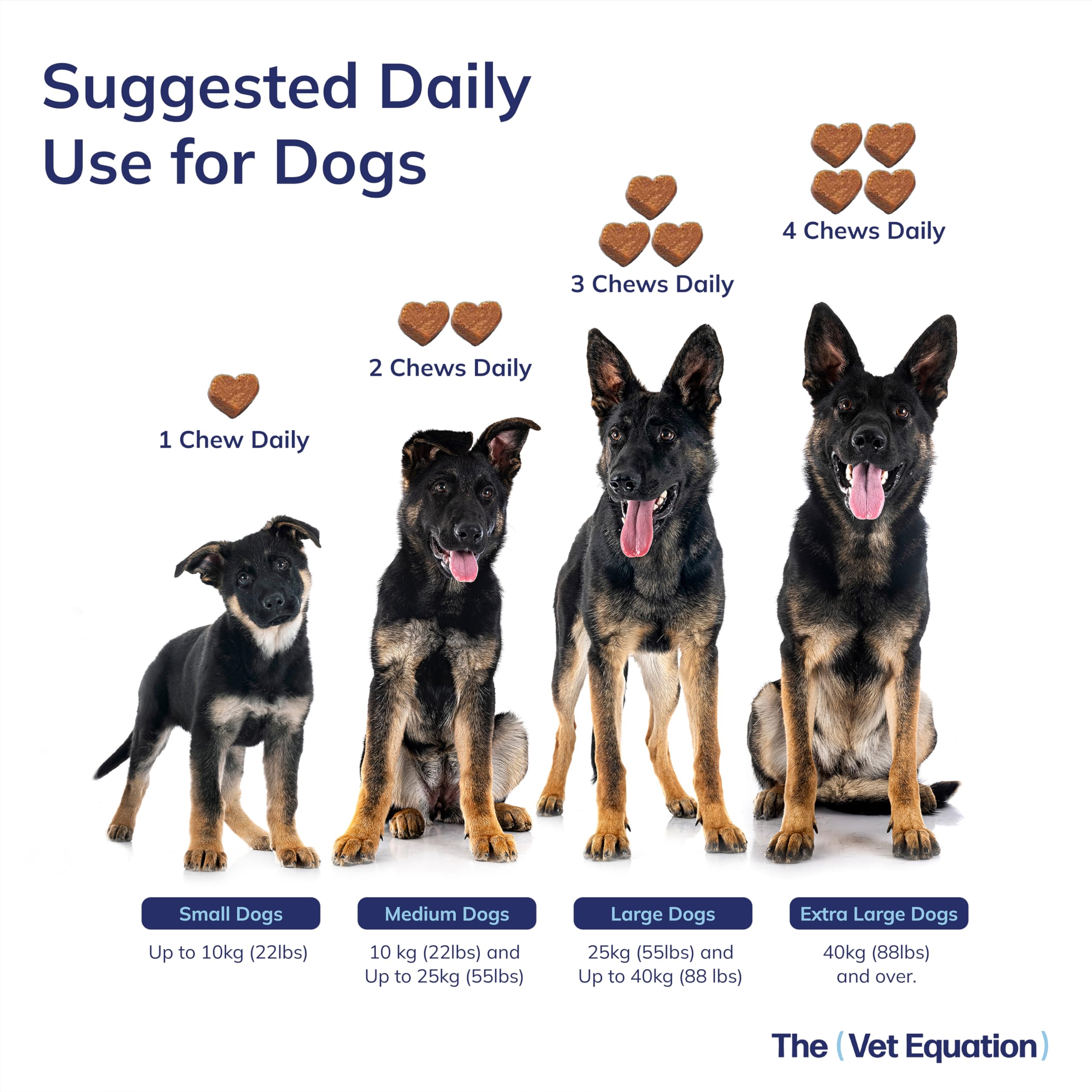 The Vet Equation Omega-3 Duck-Flavoured Chews in a bowl