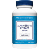 The Vitamin Shoppe Magnesium Citrate 200mg 300 Tablets front view