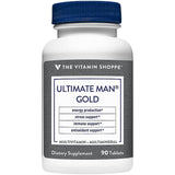The Vitamin Shoppe Men's Multivitamin packaging on a table