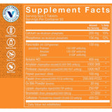 The Vitamin Shoppe Multi-Enzyme Supplement 100 Tablets side view