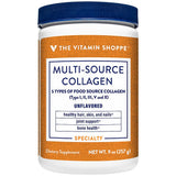 The Vitamin Shoppe Multi-Source Collagen Powder 340g front view