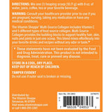 The Vitamin Shoppe Multi-Source Collagen Powder 340g serving suggestion in a smoothie