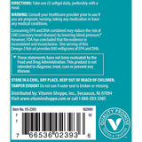 The Vitamin Shoppe Omega-3 Fish Oil Softgels 1100mg softgel close-up
