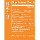 The Vitamin Shoppe Probiotic Capsules bottle with label