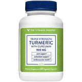 The Vitamin Shoppe Turmeric Capsules 60 Count front view