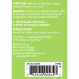 The Vitamin Shoppe Turmeric Supplement 900mg capsules close-up