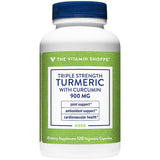 The Vitamin Shoppe Turmeric Supplement 900mg front view