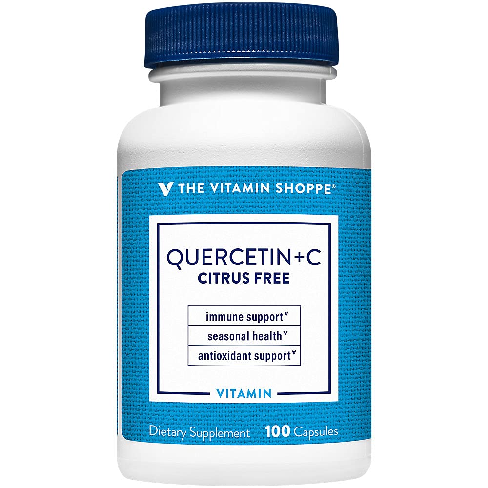 The Vitamin Shoppe Vitamin C 1400 MG 100 Capsules front view