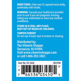 The Vitamin Shoppe Vitamin D3 & K2 packaging side view