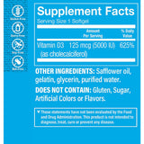 The Vitamin Shoppe Vitamin D3 softgels close-up