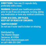 The Vitamin Shoppe Zinc Supplement capsules close-up