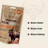 The Wellness Company Bison Trifecta Freeze-Dried Organ Capsules bottle with label