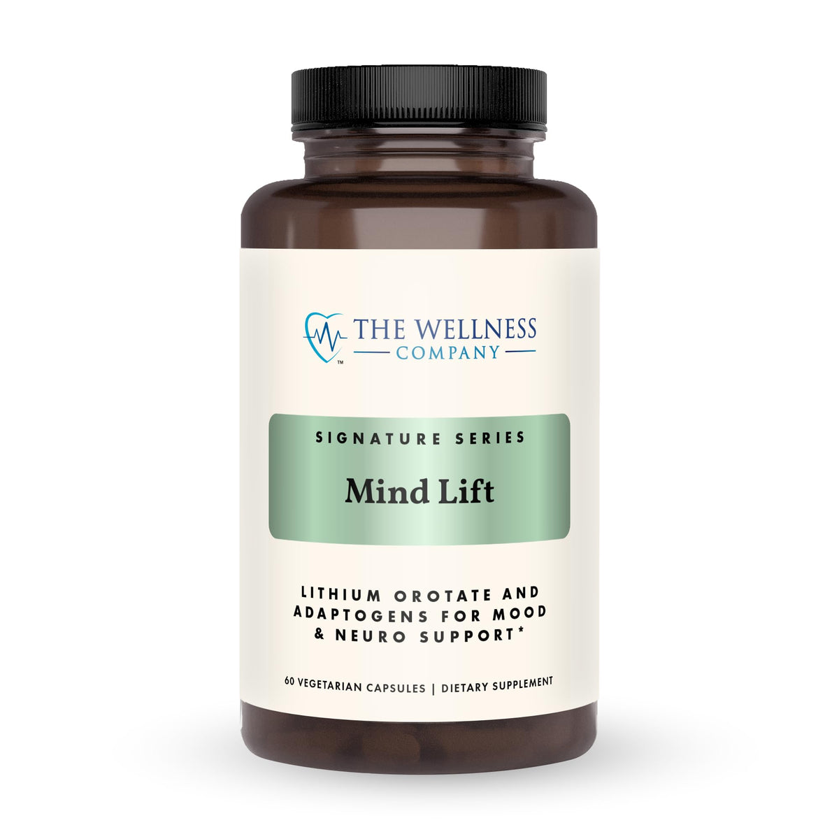 The Wellness Company Mind Lift 60 capsules front view