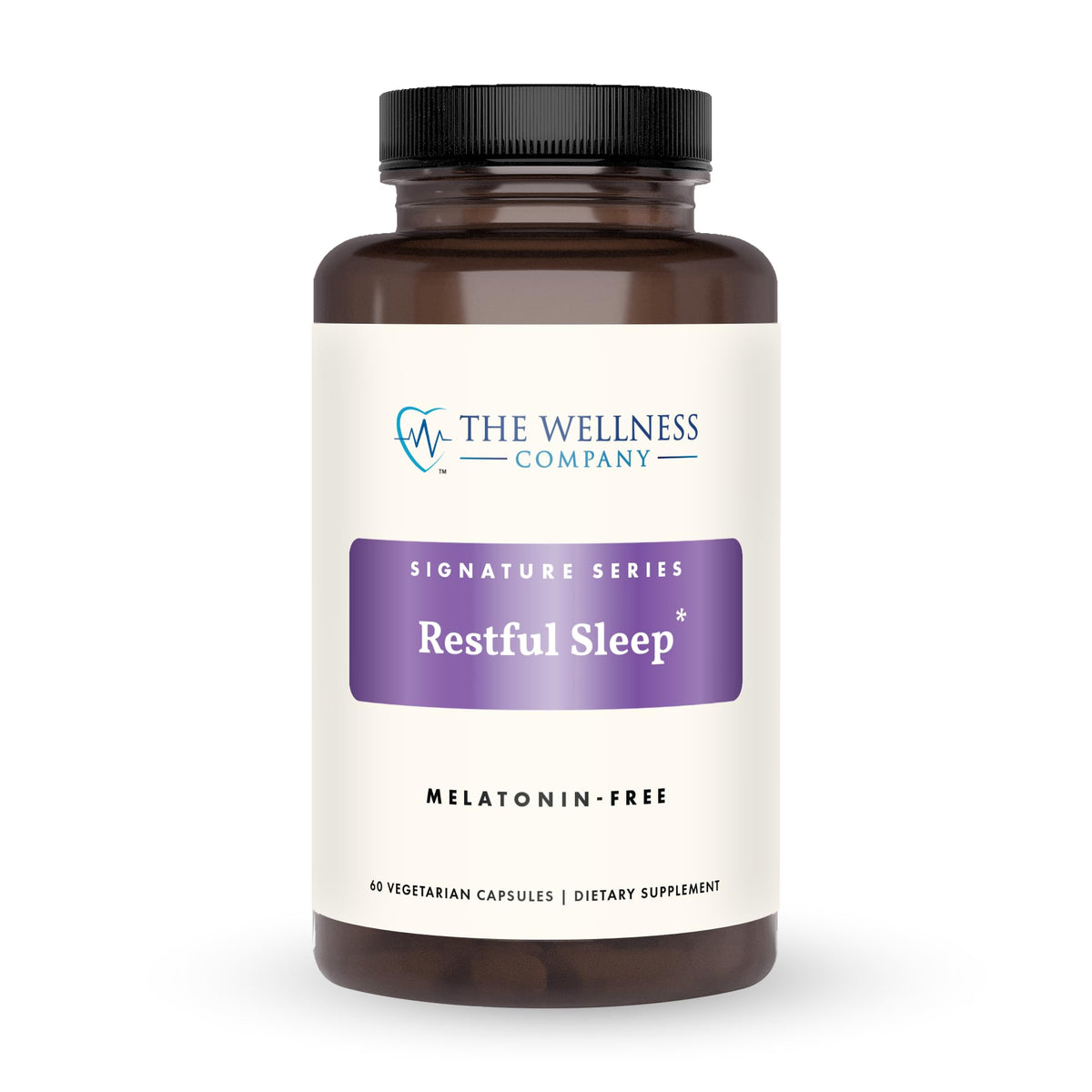 The Wellness Company Sleep Supplement 120 Capsules front view
