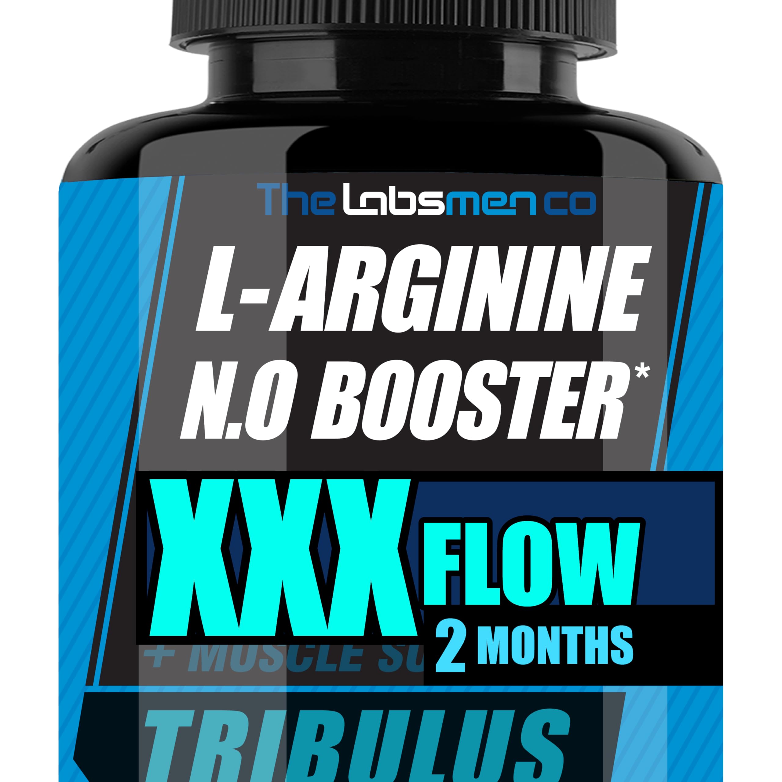 THELABSMENCO L-Arginine Capsules front view with label
