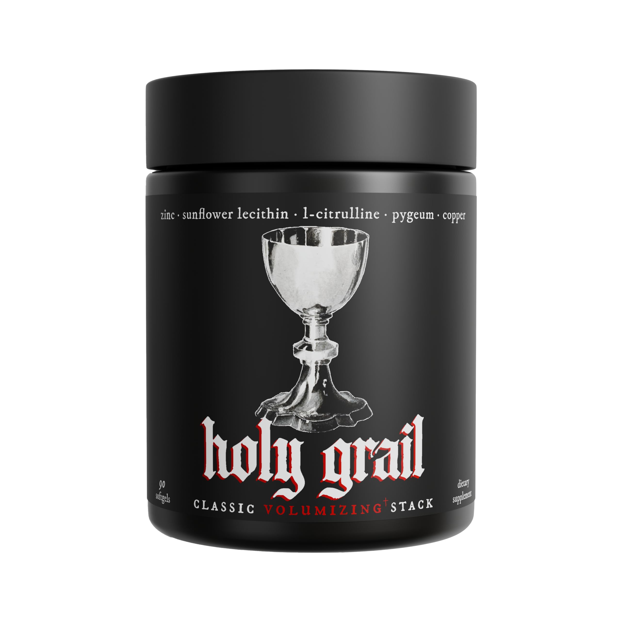 Theorycraft Holy Grail Semen Volumizer supplement front view