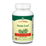 Thera Neem Organic Neem Leaf Veg Capsules front view with packaging