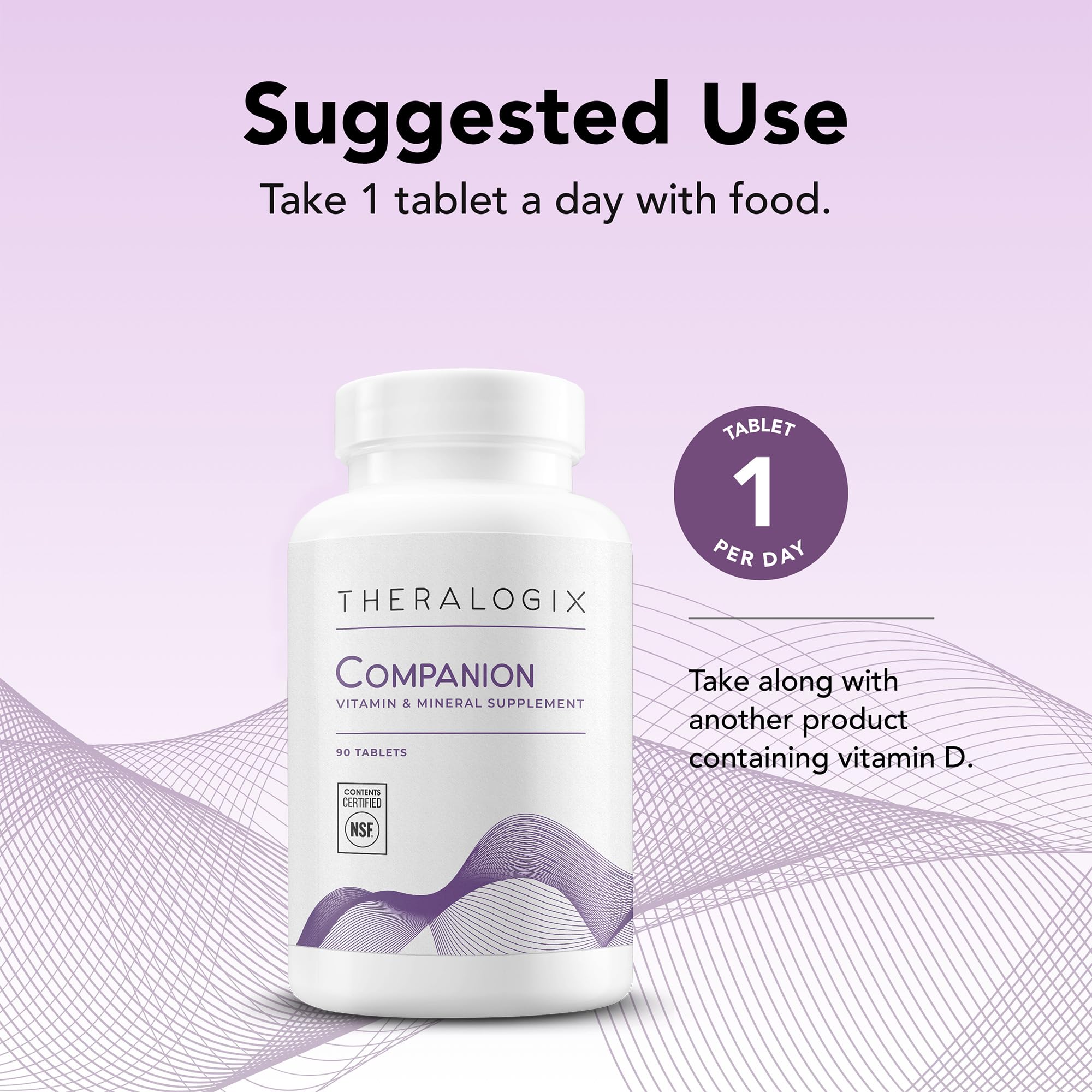 Theralogix Companion Multivitamin 150g capsule close-up