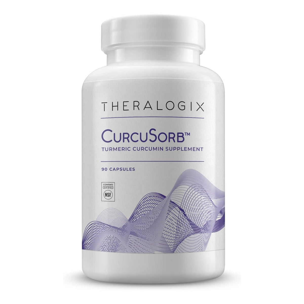 Theralogix CurcuSorb Turmeric Curcumin Supplement 300mg front view