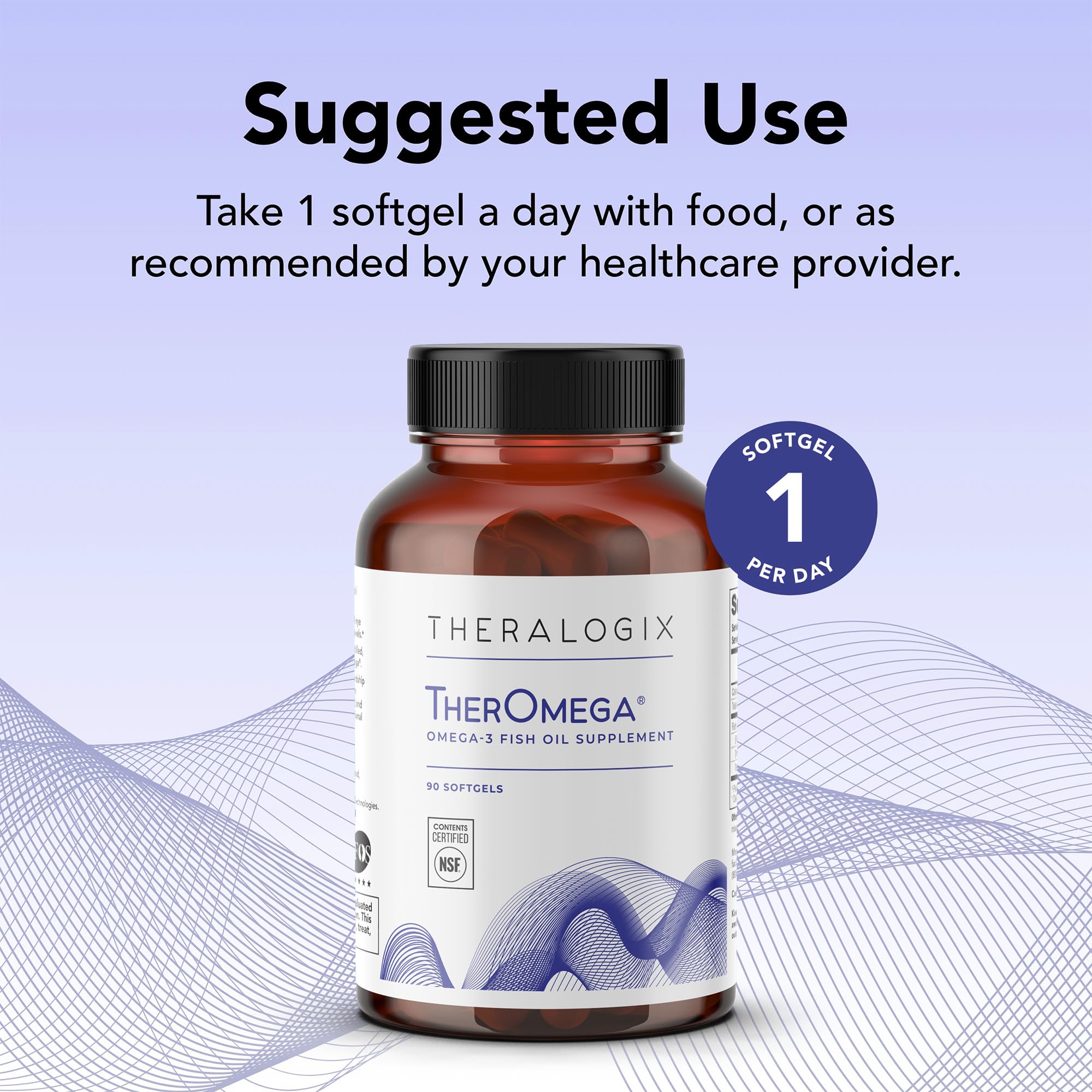 Theralogix Omega-3 Fish Oil Supplement ingredients list