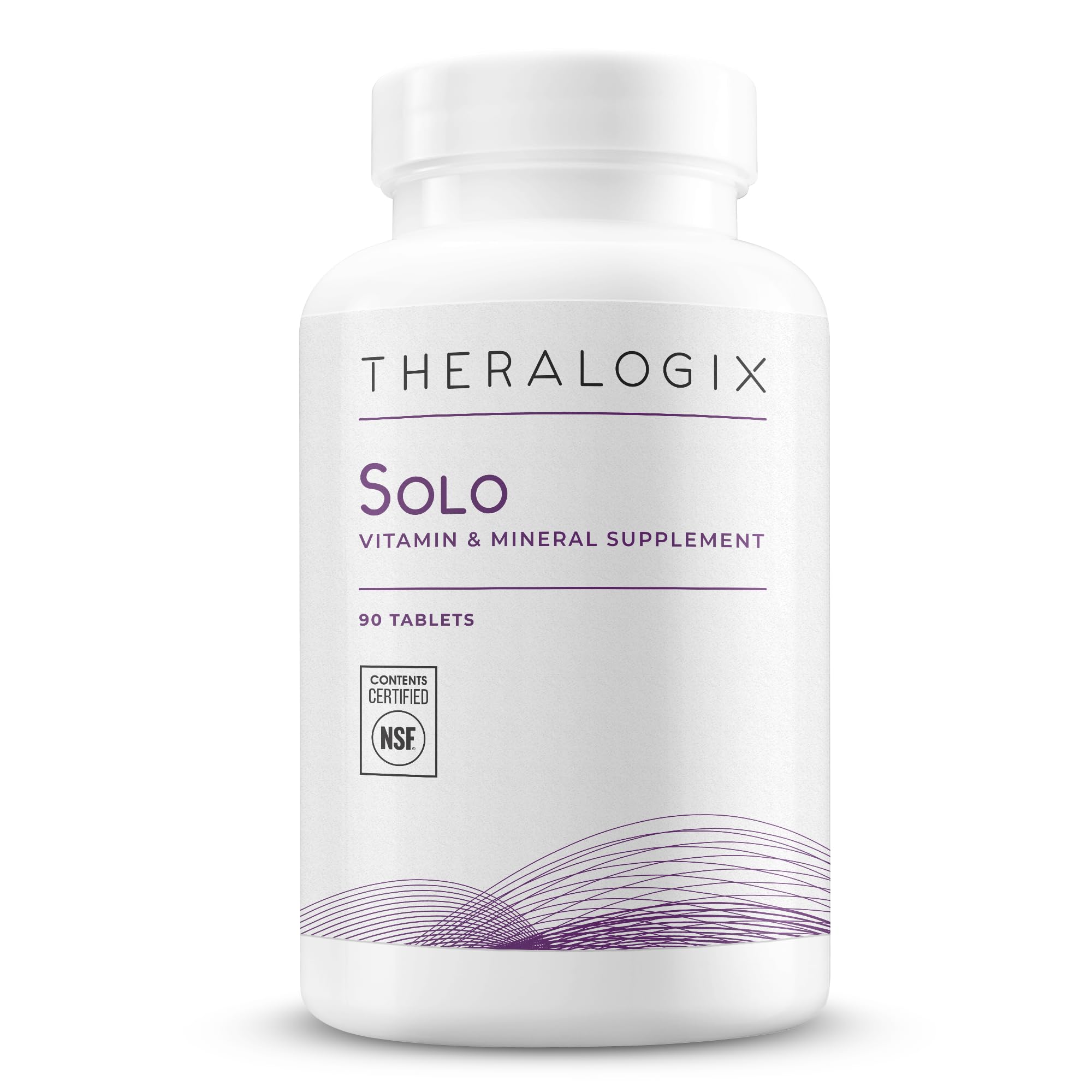 Theralogix Solo Multivitamin and Mineral Supplement front view