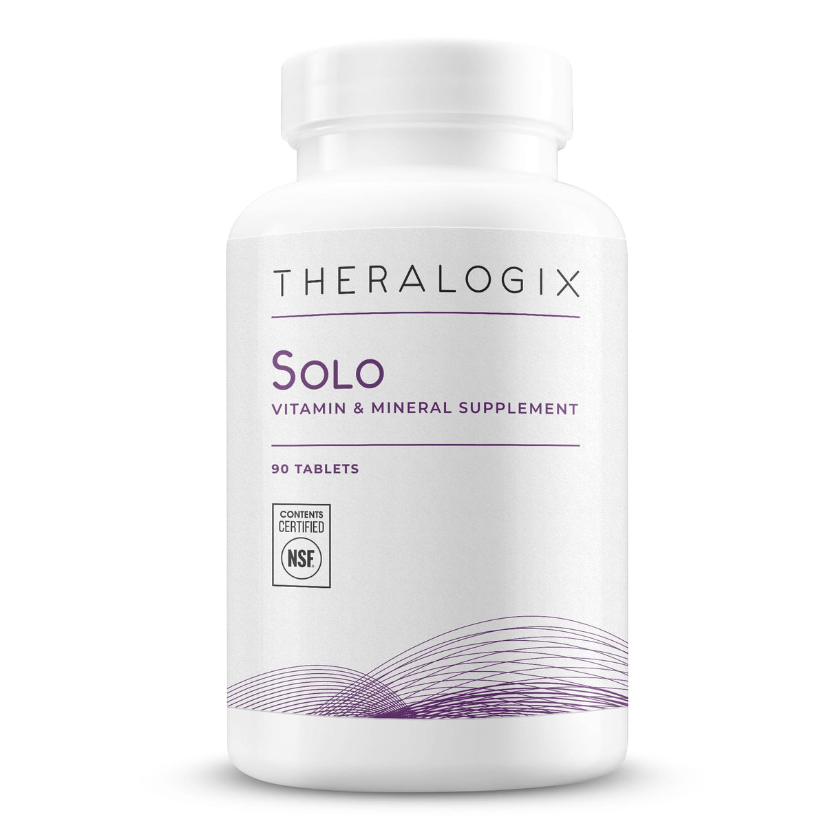 Theralogix Solo Multivitamin and Mineral Supplement front view