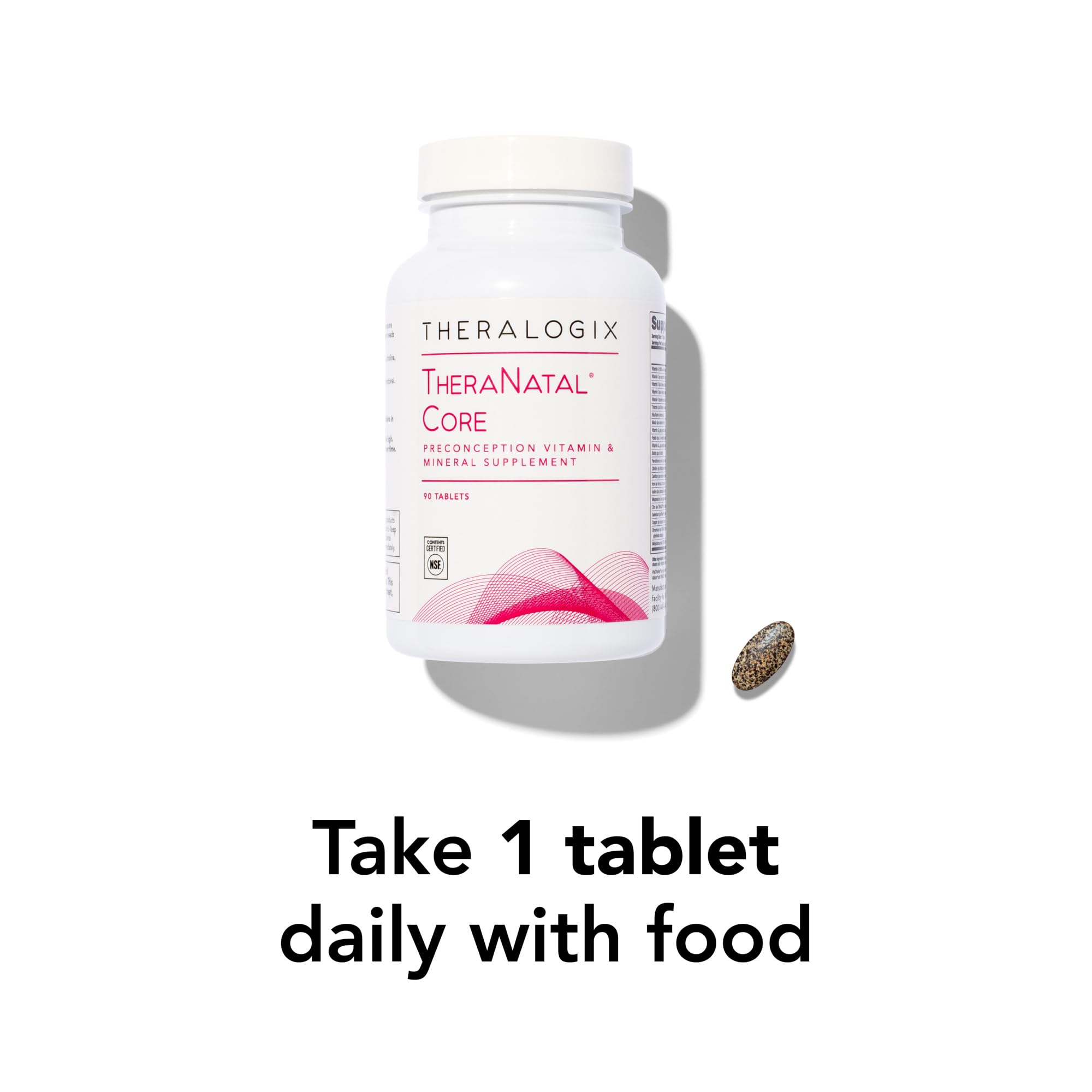 Theralogix TheraNatal Core supplement in a lifestyle setting
