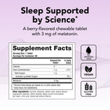 Theralogix Theratonin Chewable Melatonin 90 count packaging