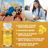 TheraSuva Calcium Supplement packaging side view