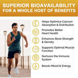 TheraSuva Calcium Supplement softgel with Vitamin D3 and K2