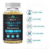 TheraSuva Collagen Supplement back view showing ingredients