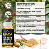 TheraSuva Ginseng Supplement 132g on a wooden table