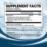 TheraSuva Magnesium Glycinate Supplement on a wooden table