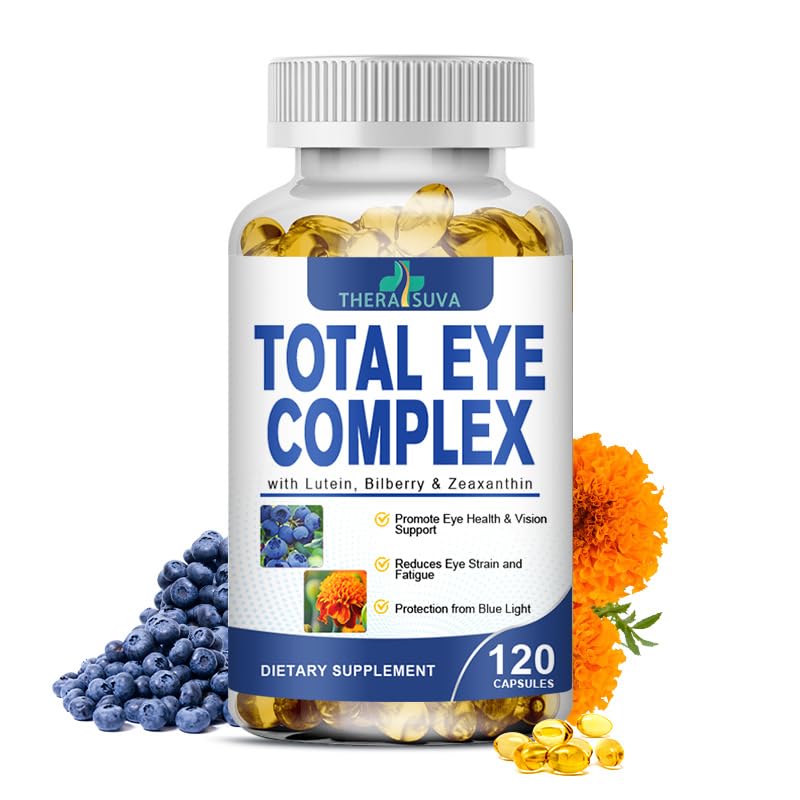 TheraSuva Total Eye Complex Softgels front view packaging