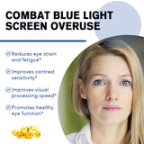 TheraSuva Total Eye Complex Softgels lifestyle scene