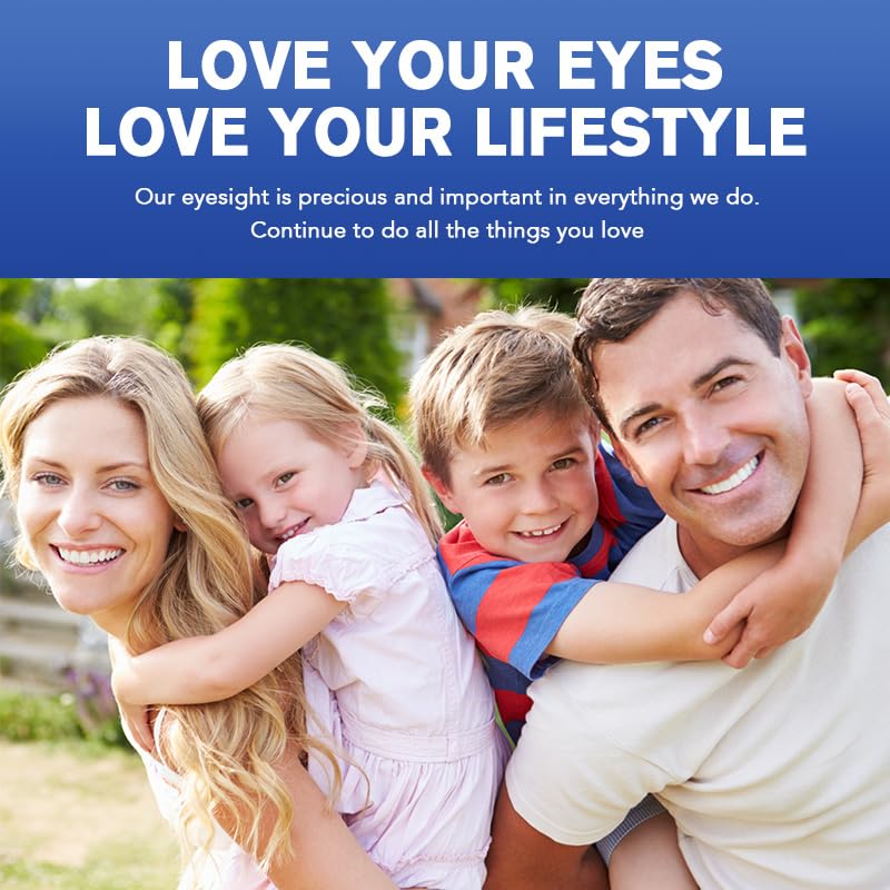 TheraSuva Total Eye Complex Softgels with citrus fruits